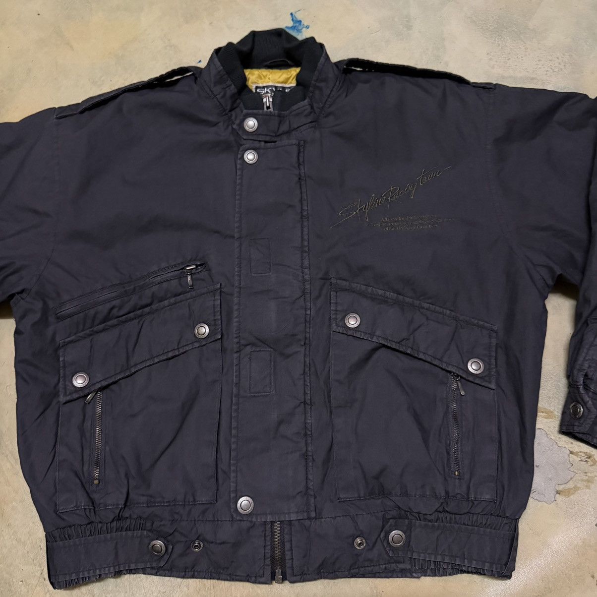 Nissan Vintage Nissan Skyline Racing Team Bomber Jacket Size US M / EU 48-50 / 2 - 3 Thumbnail