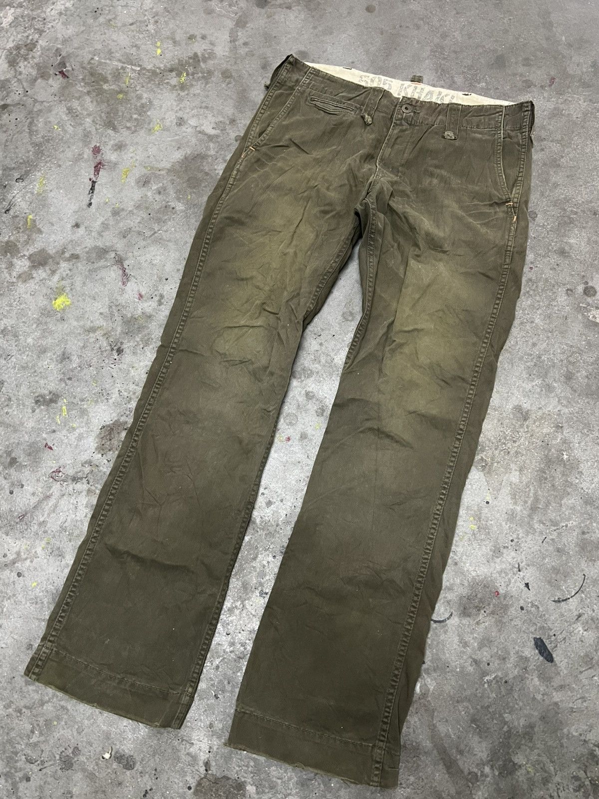 Edwin × Vintage EDWIN 505 KHAKIS PANT Size US 32 / EU 48 - 5 Thumbnail
