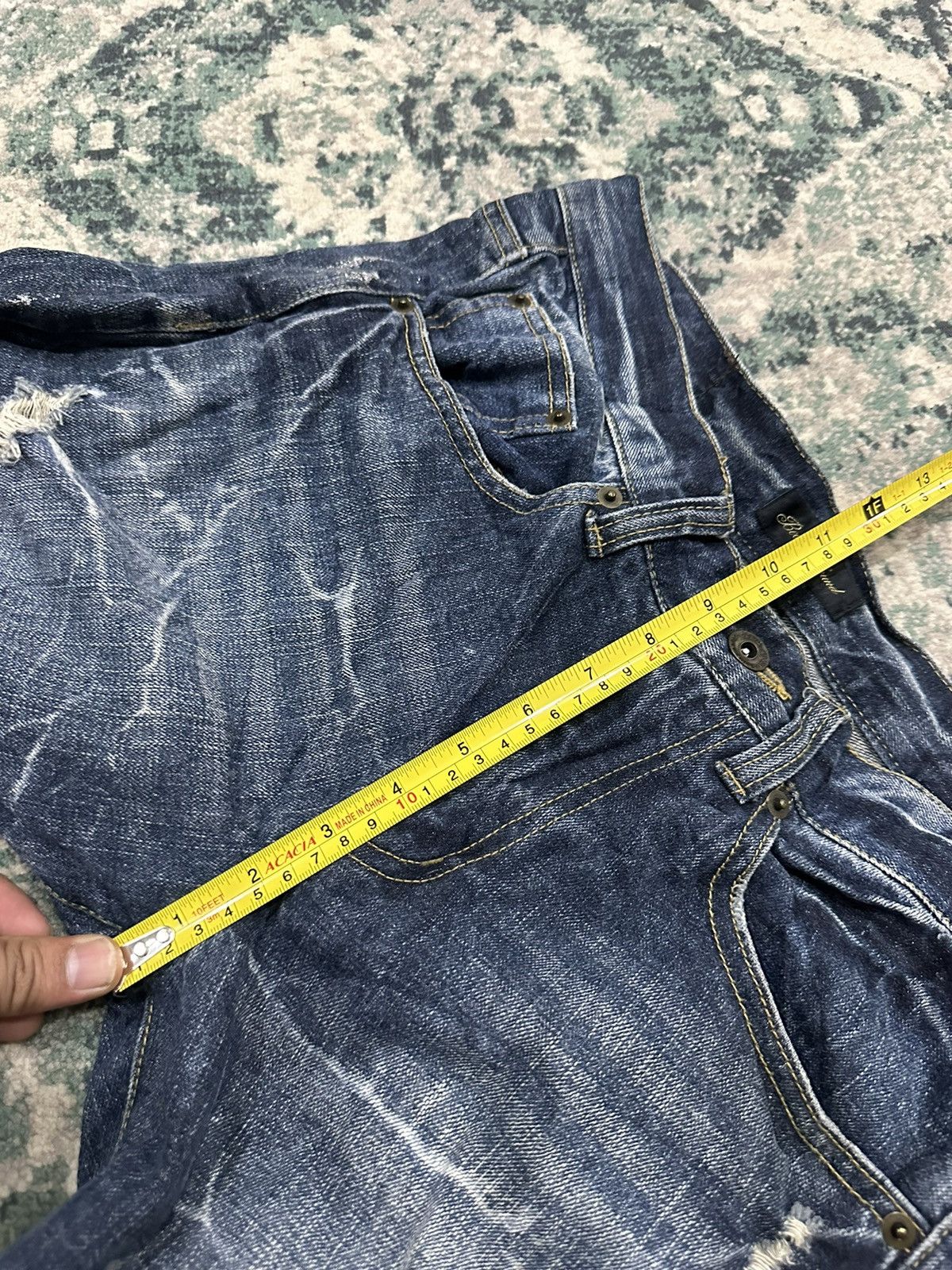 14th Addiction Japanese Beach Sound Denim Pants Bootcut Seditionaries Punk Size US 32 / EU 48 - 20 Thumbnail