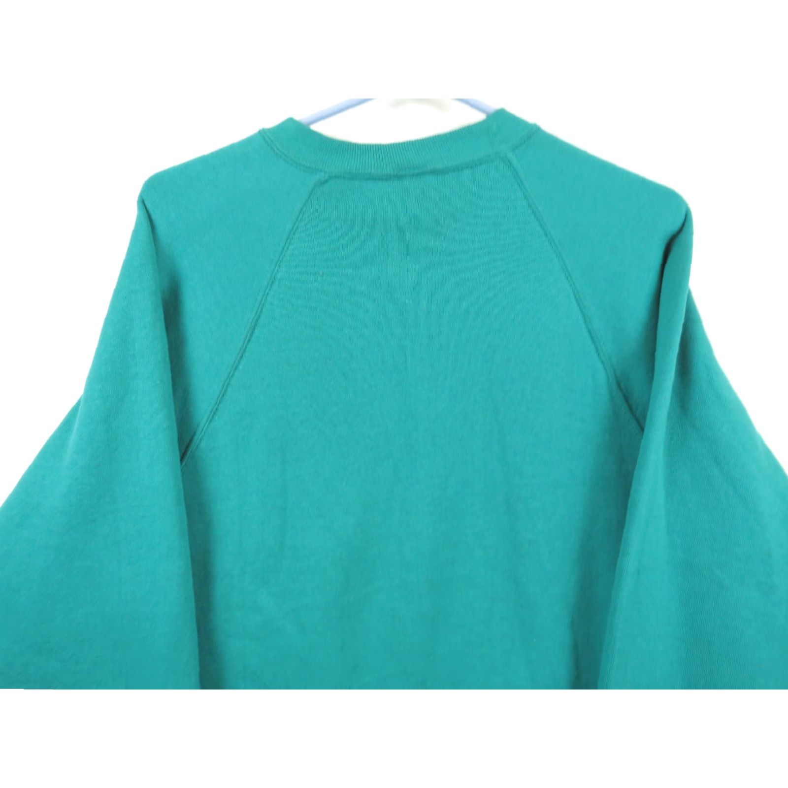Jerzees VTG Jerzees Sweatshirt Made in the USA Mens L Green Crew Neck Long Sleeve Pullover Regular Fit Size US L / EU 52-54 / 3 - 7 Thumbnail