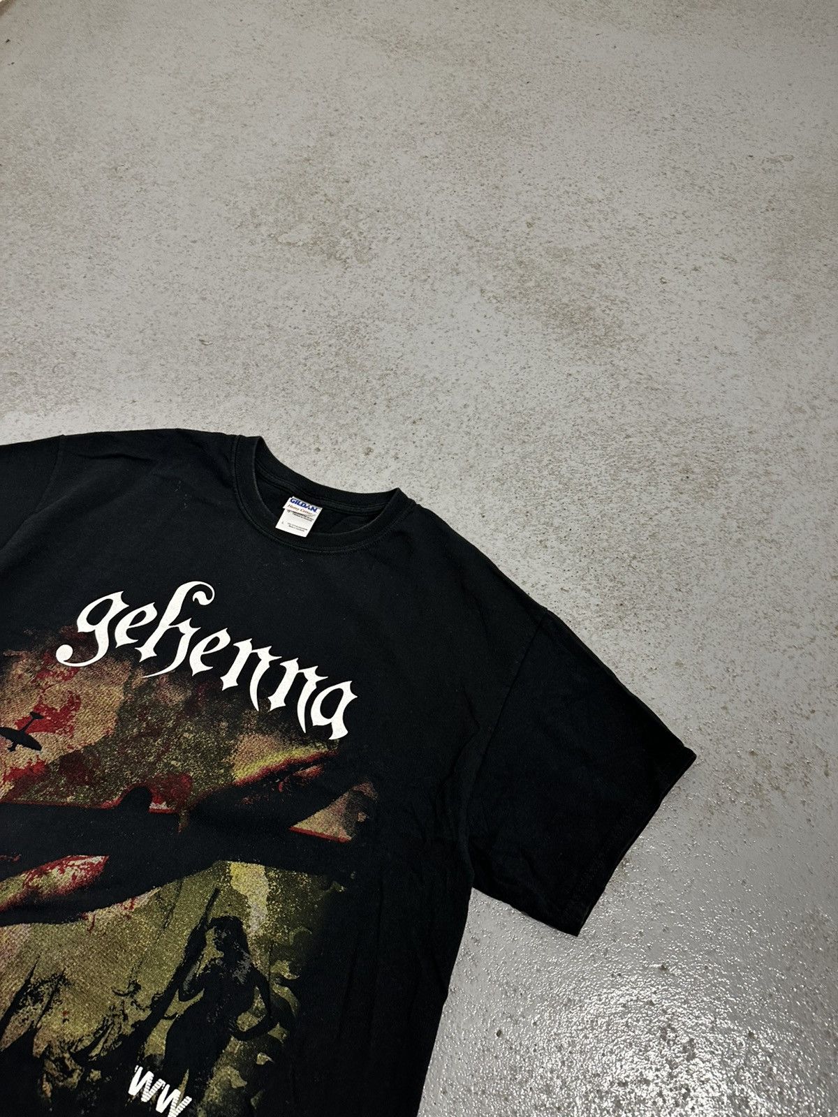 Band Tees Gehenna 2011 Death to Them All T-Shirt Size US L / EU 52-54 / 3 - 4 Thumbnail