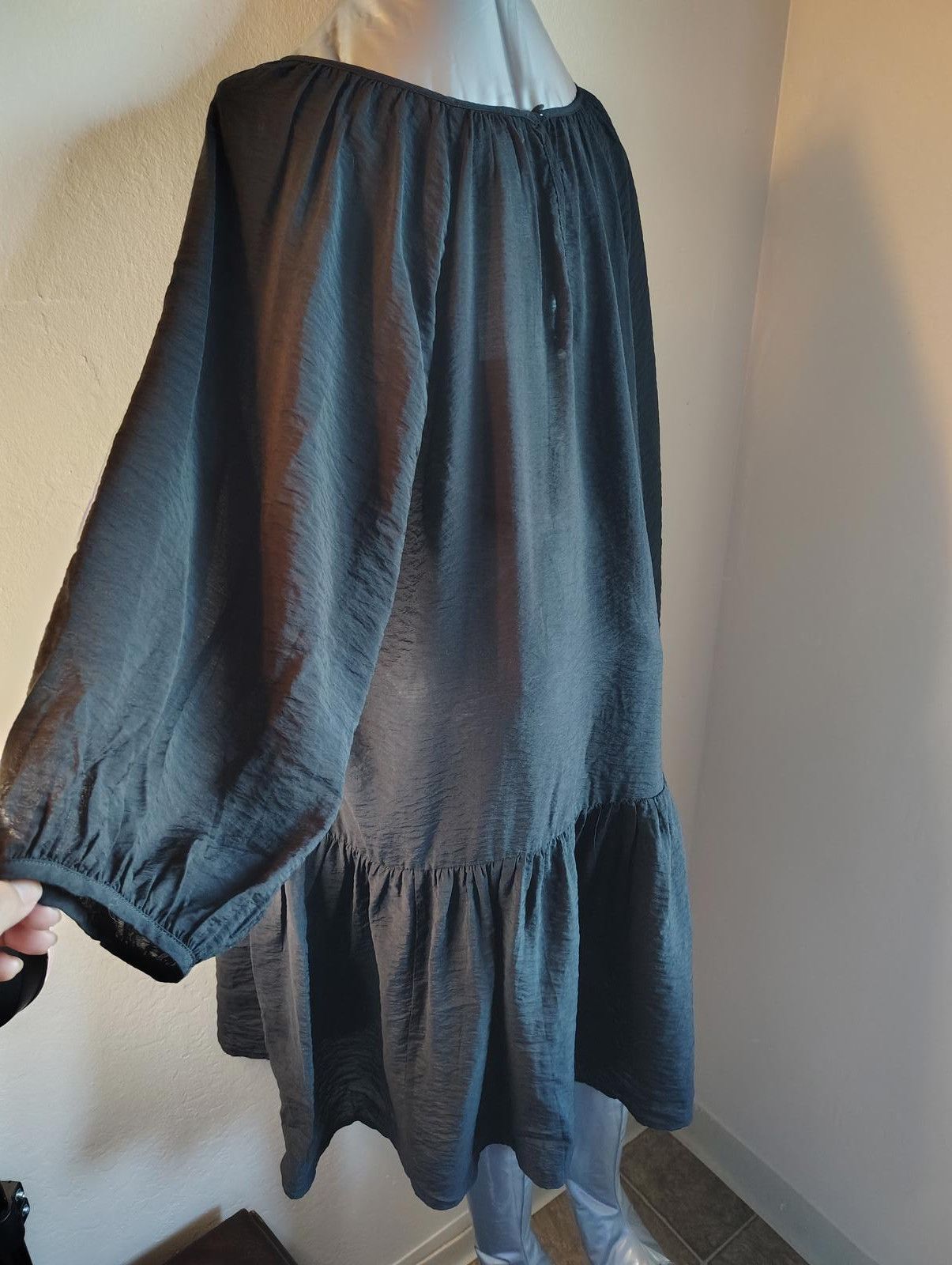 H&M H&M Chic Black Bohemian Style Dress NWT One Size Size ONE SIZE - 3 Thumbnail