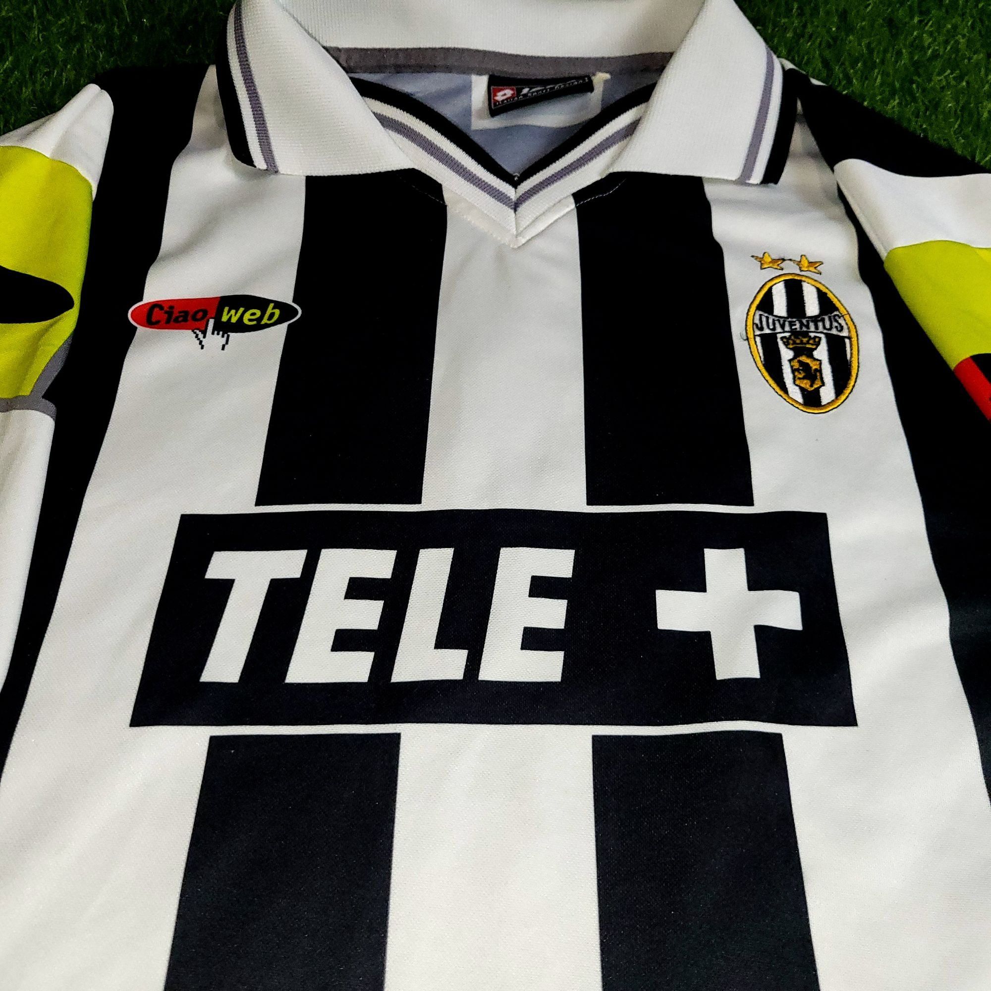 Lotto Sport Zidane Juventus 2000 2001 Lotto CIAO WEB Soccer Jersey XL Size US XL / EU 56 / 4 - 3 Thumbnail