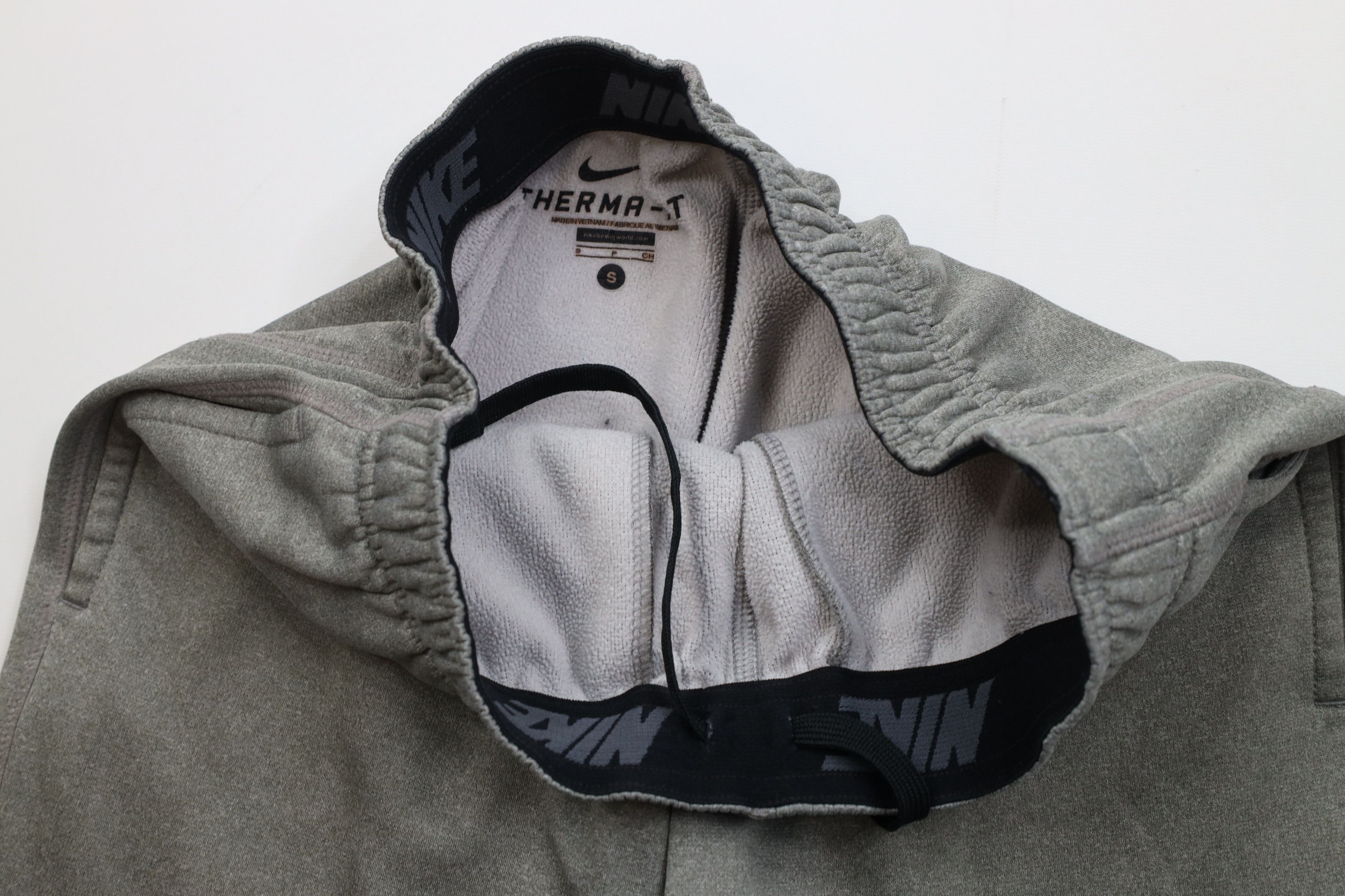 Nike Vintage Y2K Nike Therma Fit Mini Swoosh Wide Leg Sweatpants Size US 32 / EU 48 - 10 Thumbnail
