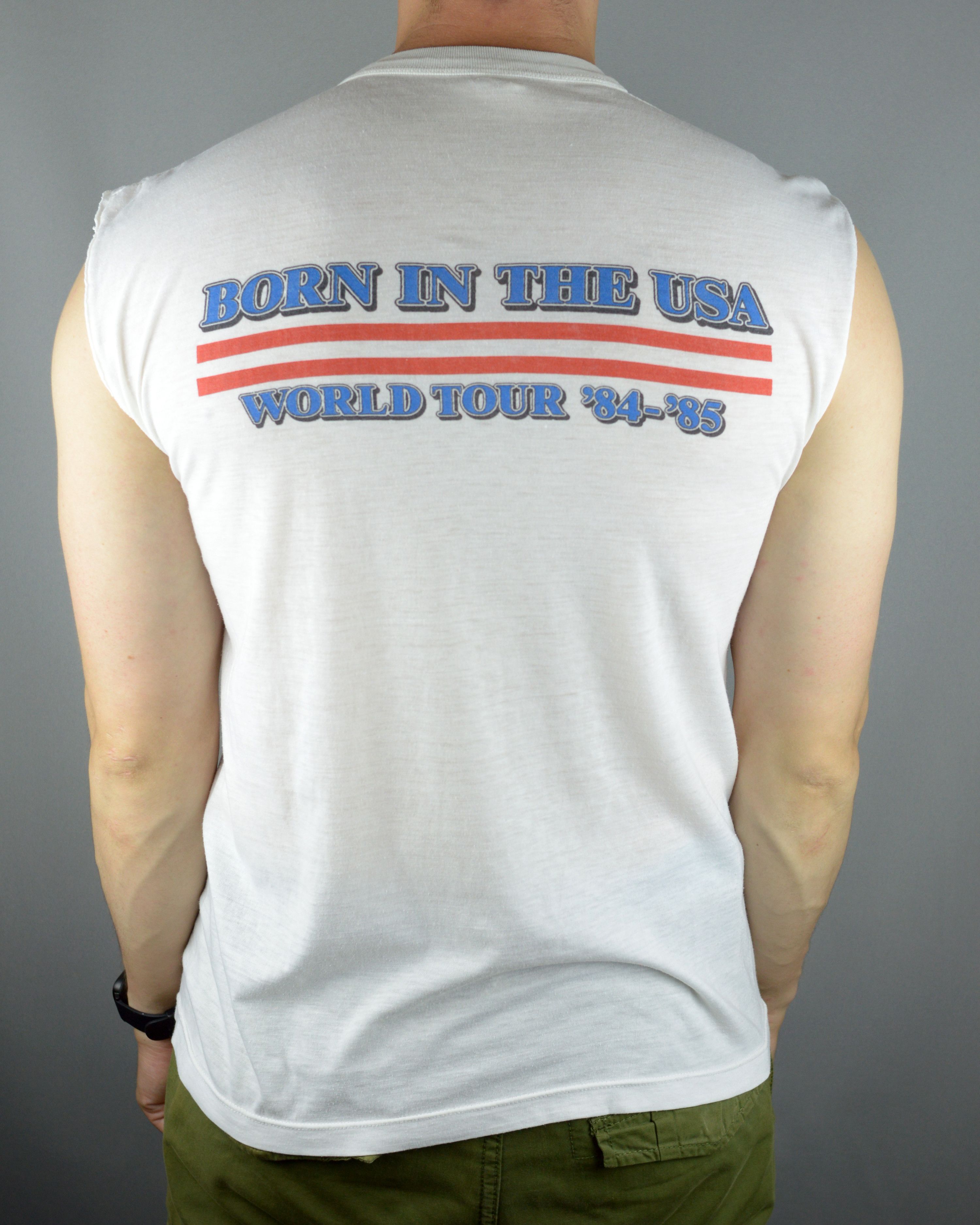 Band Tees × Vintage Vintage Bruce Springsteen And The Streetband 1984 tour shirt Size US L / EU 52-54 / 3 - 2 Thumbnail