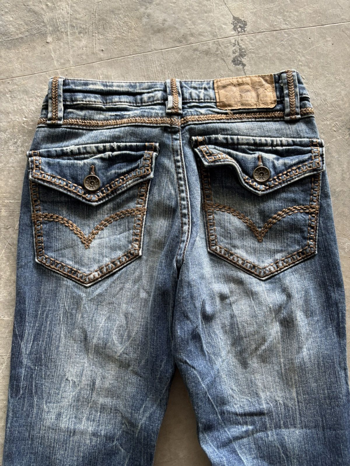 Hysteric Glamour y2k flared washed ultimax jeans japanese denim style Size 26" / US 2 / IT 38 - 14 Thumbnail