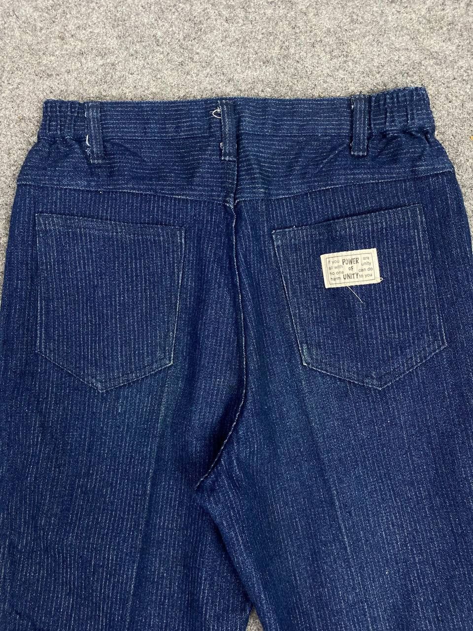 Japanese Brand vintage japanese brand striped denim nice design Size US 30 / EU 46 - 3 Thumbnail