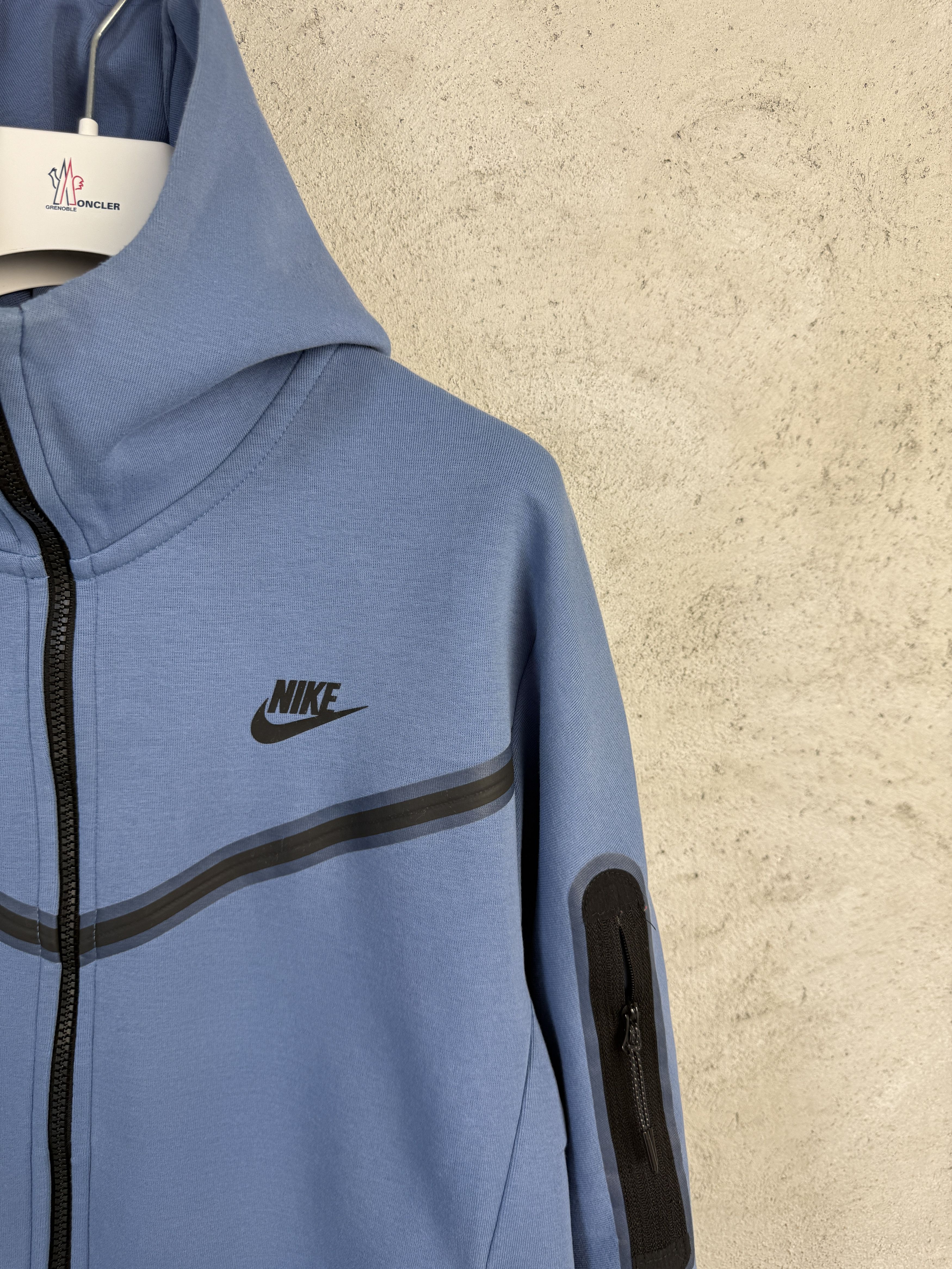 Nike Nike tech fleece zip-up hoodie drip drill trap Size US S / EU 44-46 / 1 - 2 Thumbnail