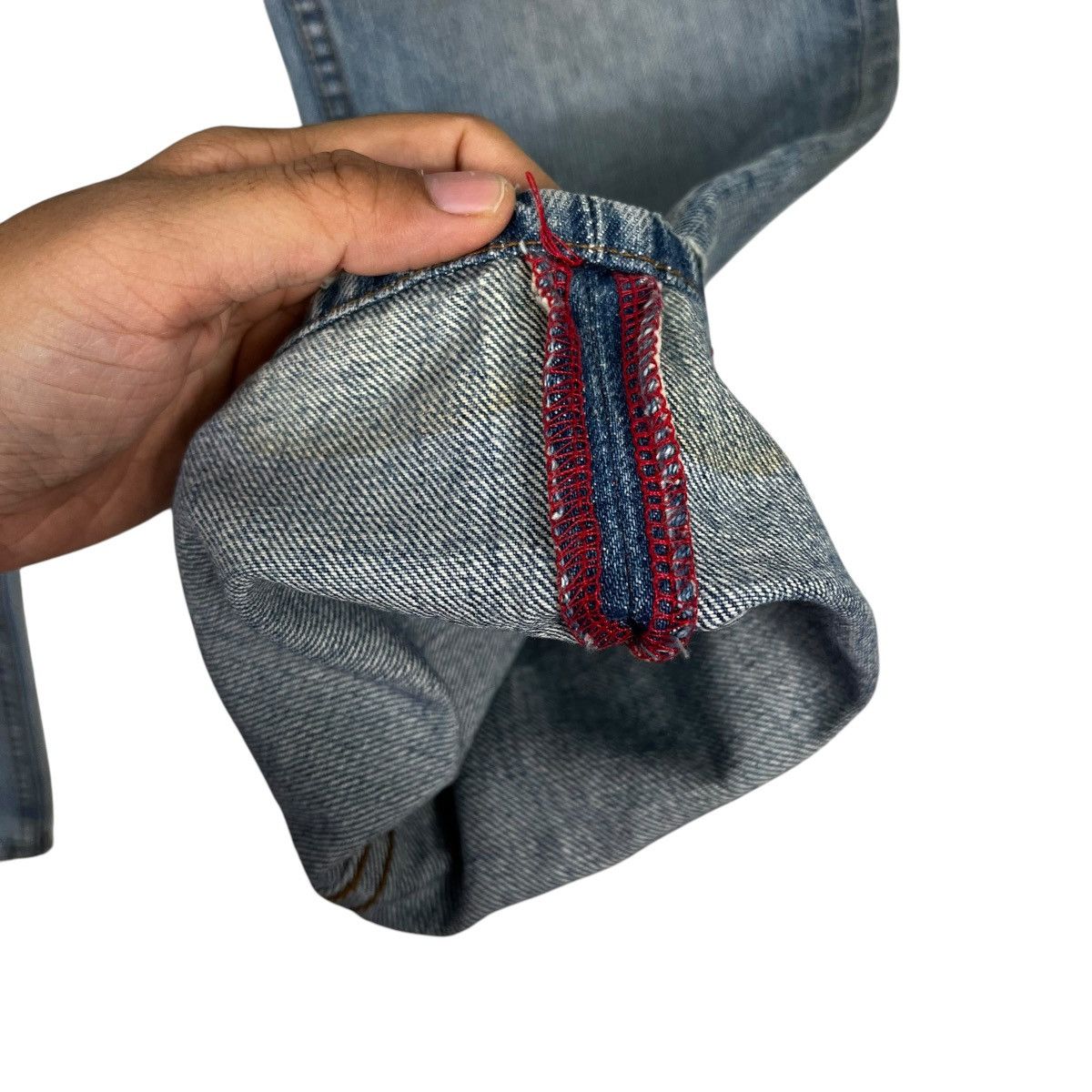 20471120 Vintage Blue De France Denim Size 28" / US 6 / IT 42 - 12 Thumbnail