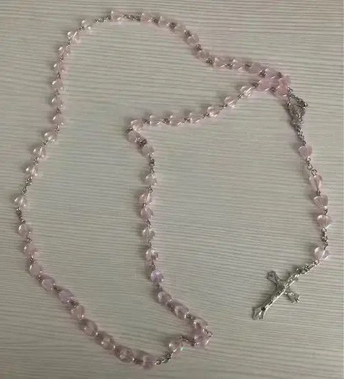 VIBE Saint Benedict Rosary Necklace Chain Catholic Church Jesus Size ONE SIZE - 4 Thumbnail