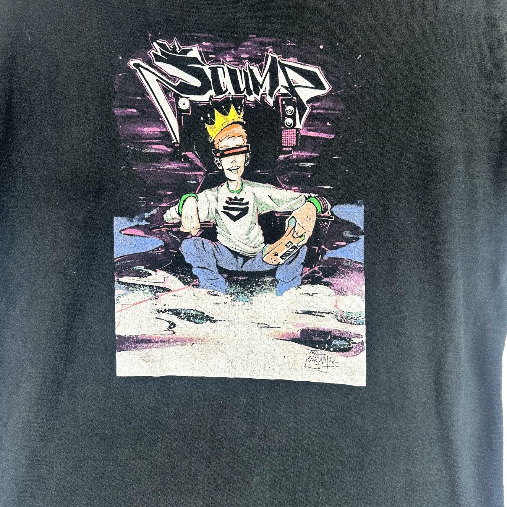 Champion Champion Shirt Mens Medium Black Stump Graphic Streetwear Crown Skateboard Size US M / EU 48-50 / 2 - 3 Thumbnail
