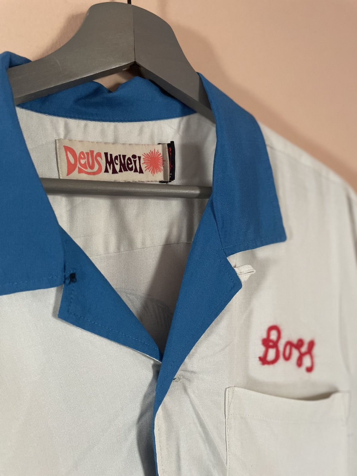 Deus Customs X McNeil camp lapel shirt