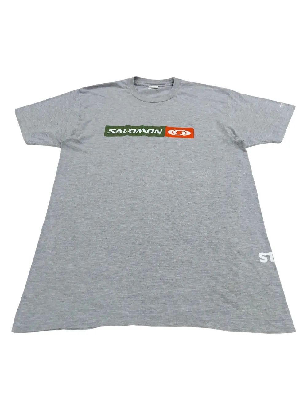 Salomon Vintage Salomon Big Spell Out "Street" Single Stitch Size US XL / EU 56 / 4 - 5 Thumbnail