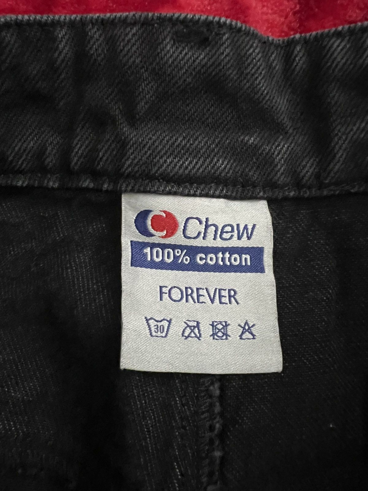 Chew Forever × Designer Chew Forever 3D Tribal Jeans Black Distressed Size 2XL -New🔥 Size US 36 / EU 52 - 3 Thumbnail