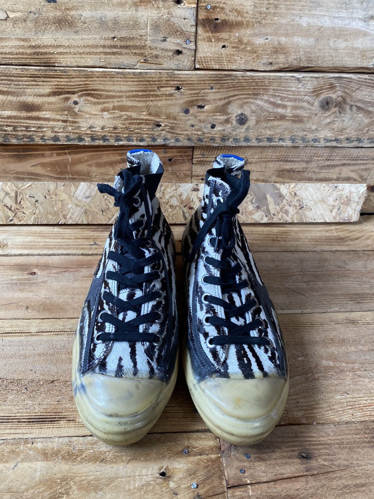Golden Goose Golden goose V-star hi-top sneakers animal print sz 41 Size US 8 / EU 41 - 2 Thumbnail