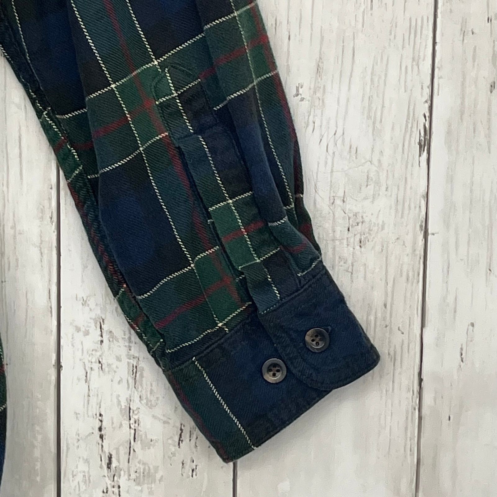 L.L. Bean L.L. Bean Plaid Long Sleeve Flawed Cotton Button Down Shirt Size US M / EU 48-50 / 2 - 7 Thumbnail