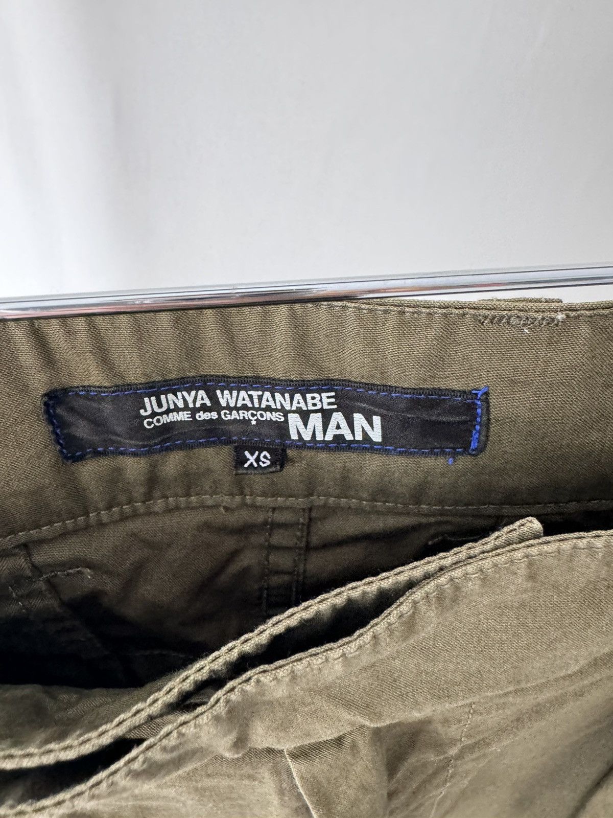 Comme des Garcons × Junya Watanabe Green Pleated pants Size US 31 - 5 Thumbnail