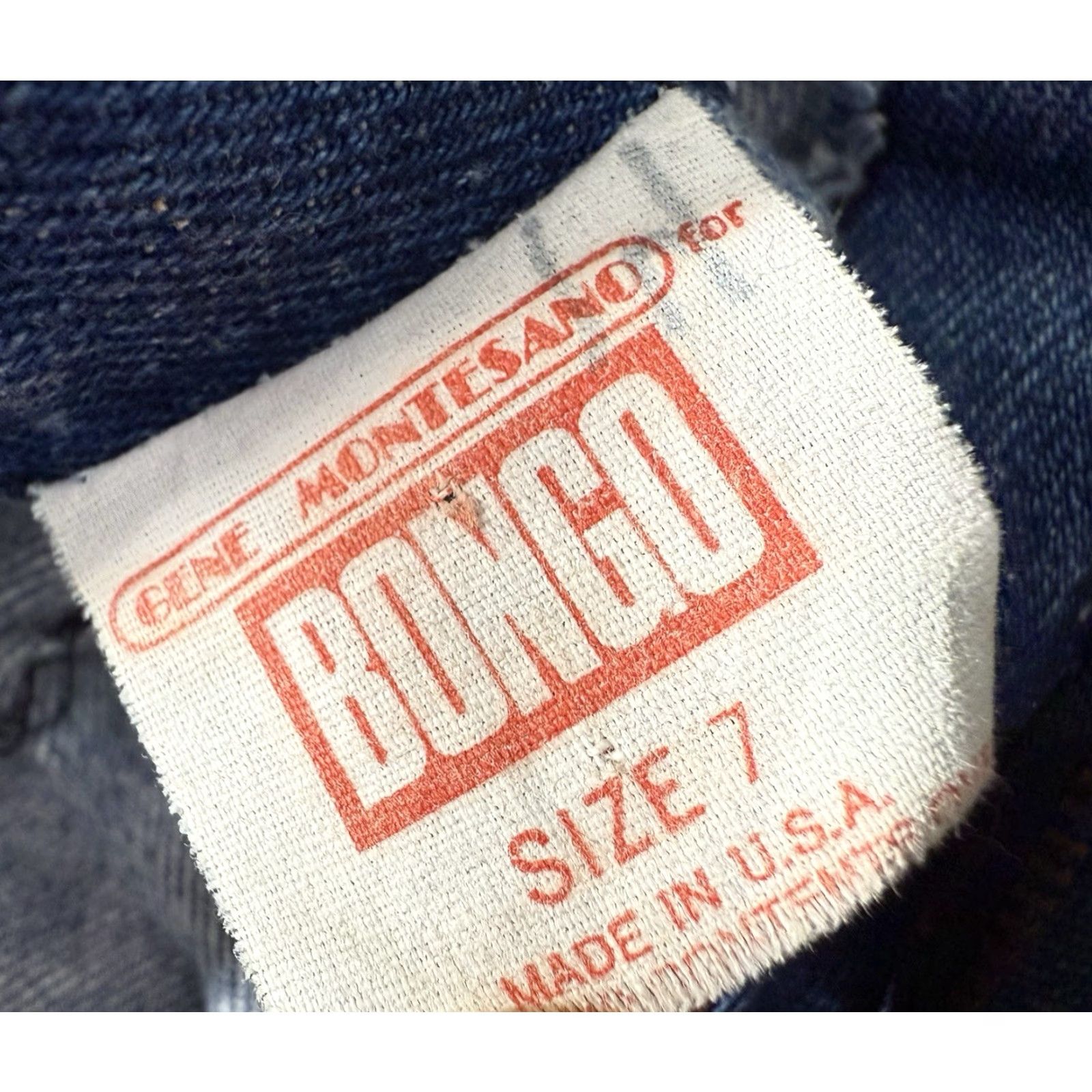Vintage VINTAGE Bongo Skirt Women Size 7 Blue Denim Front Zip Short Cotton Button 90s Theme Size 28" / US 6 / IT 42 - 3 Thumbnail