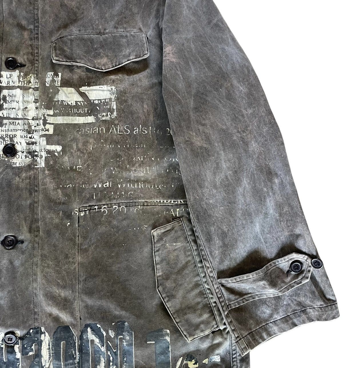 If Six Was Nine Vintage HN+DIE D.O.A Die Wholly Seditionaries Parka Jacket Size US L / EU 52-54 / 3 - 5 Thumbnail