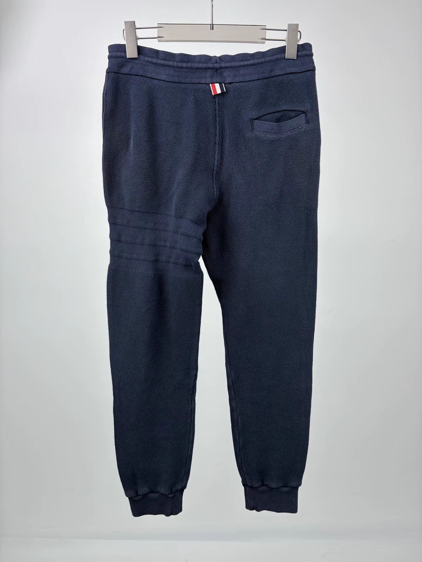 Thom Browne THOM BROWNE Four-Bar Waffle Trousers Size US 29 - 2 Thumbnail