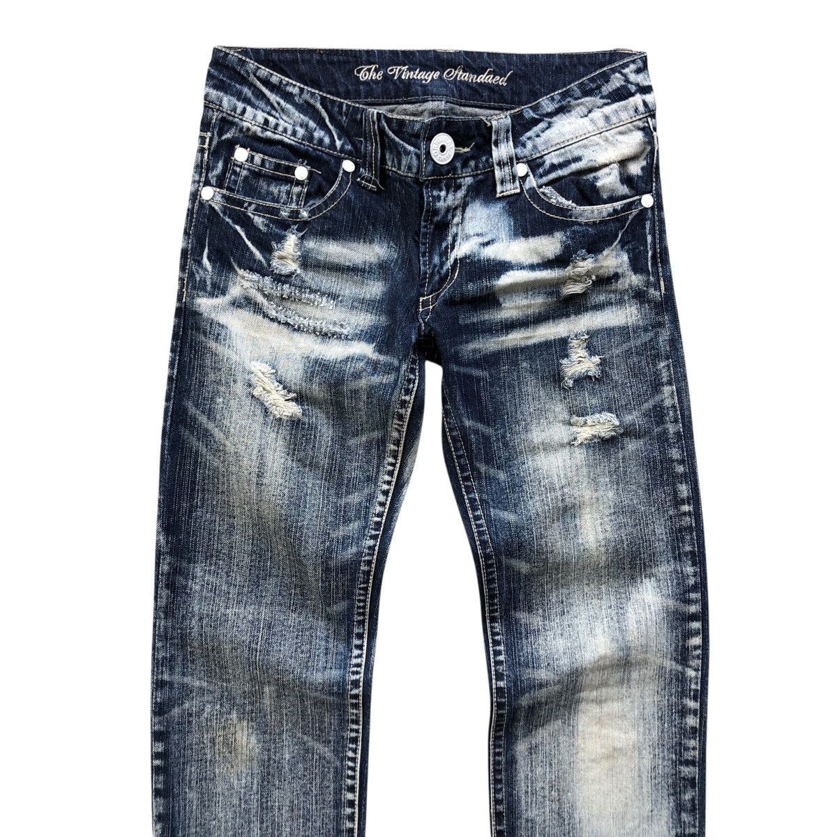 Tornado Mart Japanese THE VINTAGE STANDARD claw mark denim Size US 31 - 3 Thumbnail