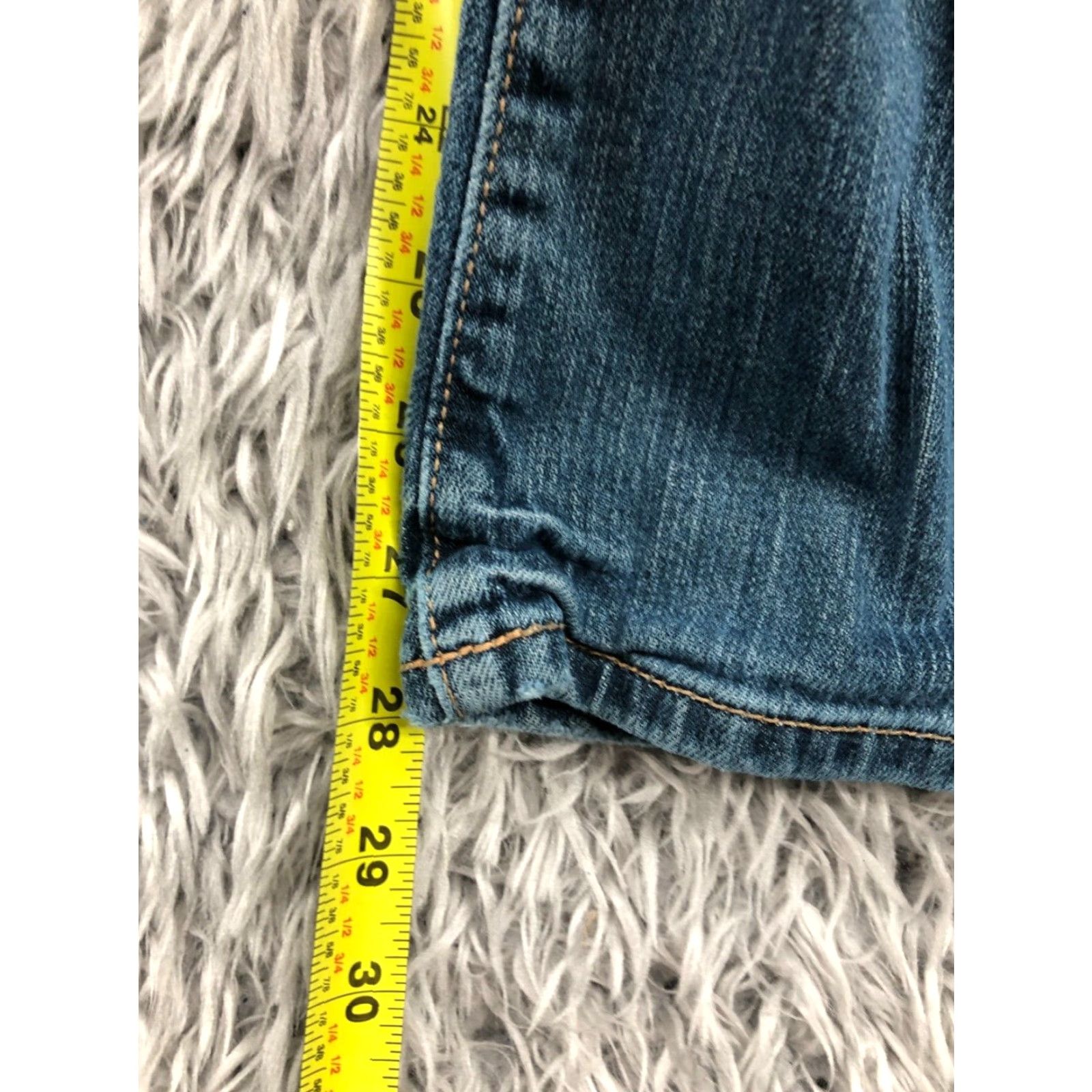 Gap Gap 1969 Jeans Flared Size 10 Womens Regular Blue Denim Pants Slim Fit 5-Pocket Mid Rise Comfortable: Cotton Size 32" / US 10 / IT 46 - 5 Thumbnail