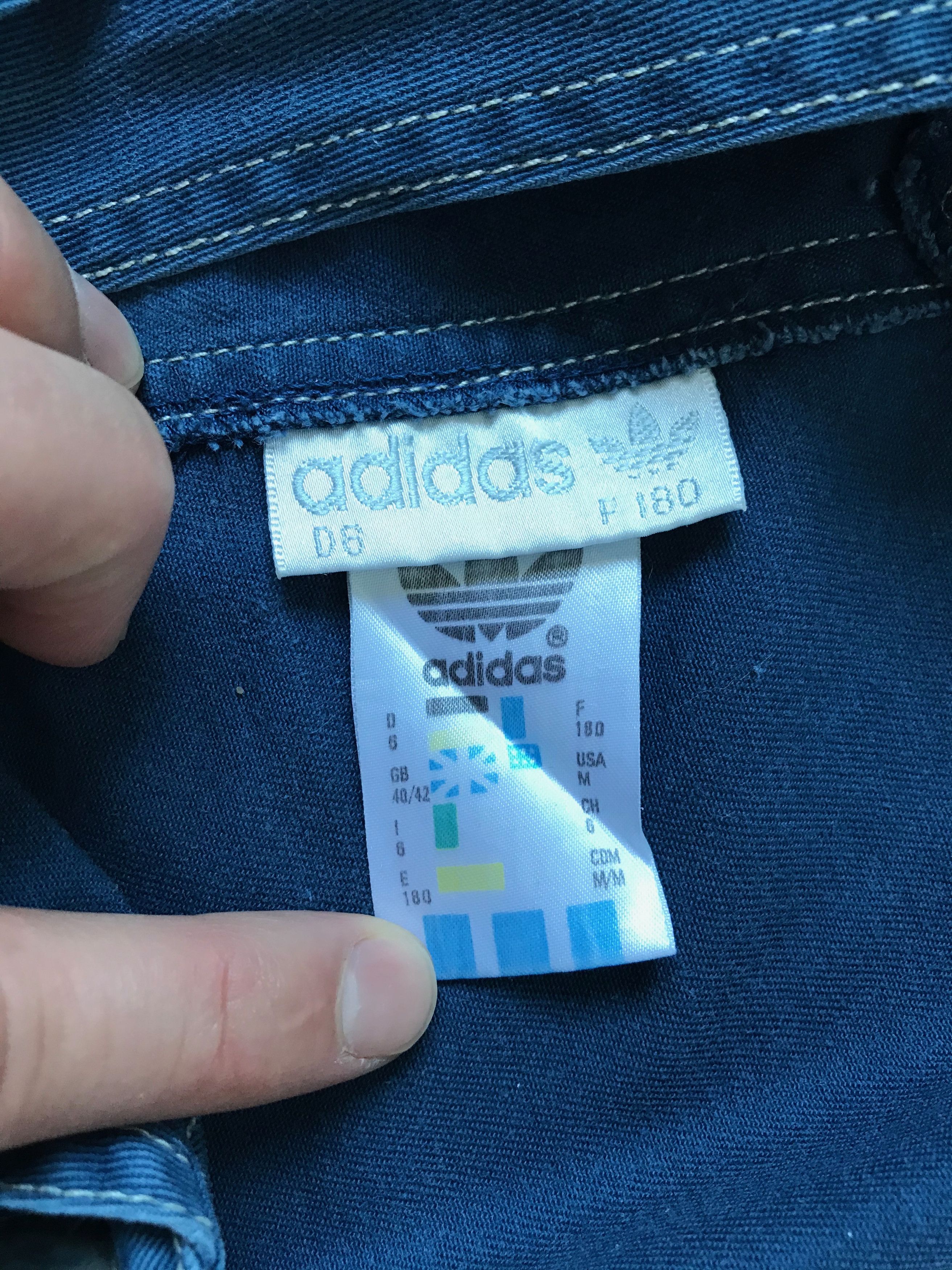 Adidas RARE Vintage Adidas Overall Denim Trefoil Size US 32 / EU 48 - 13 Thumbnail