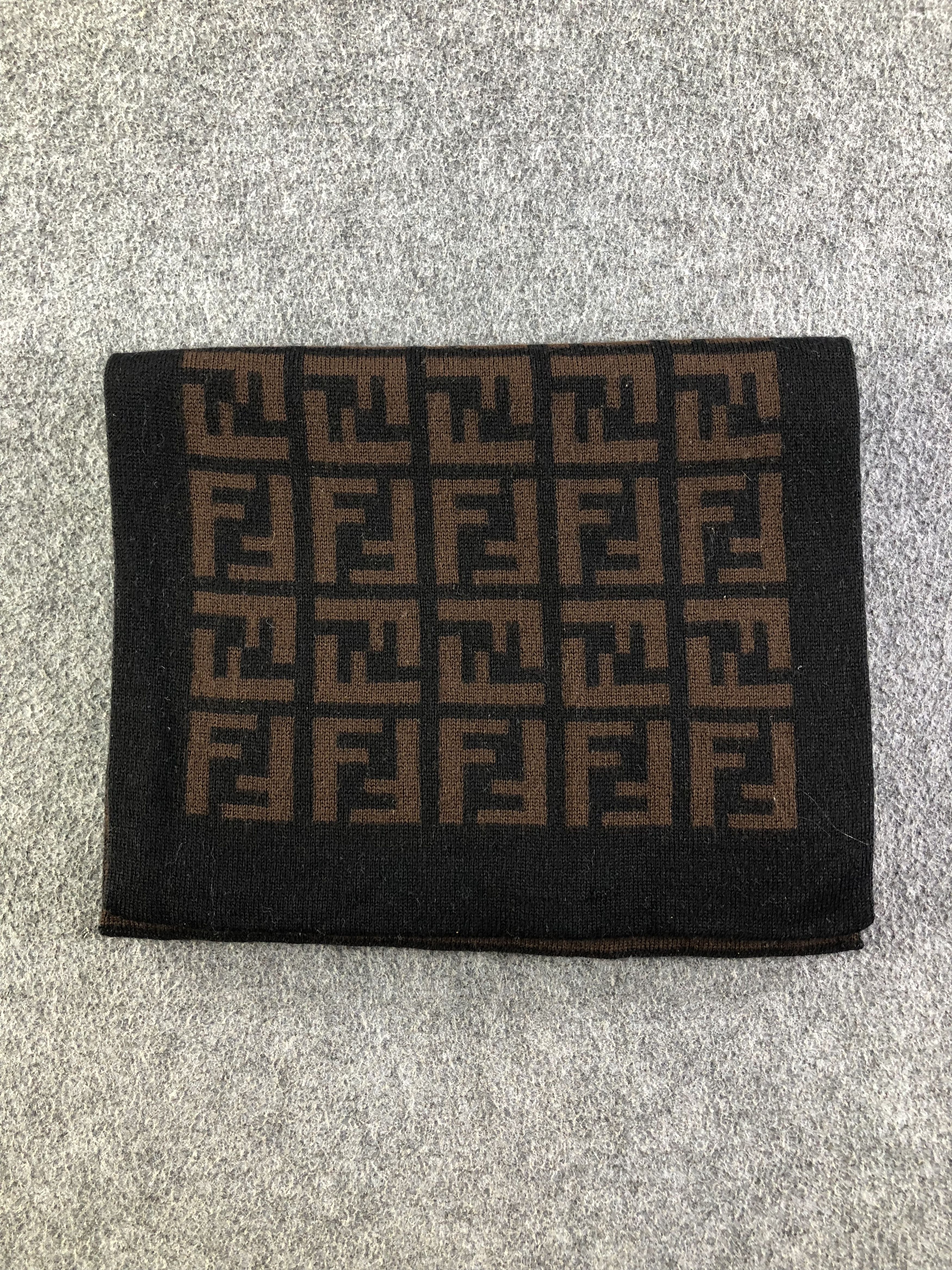Vintage Fendi Wool Scarf / Muffler / Neckwear SS1301 Size ONE SIZE - 6 Thumbnail