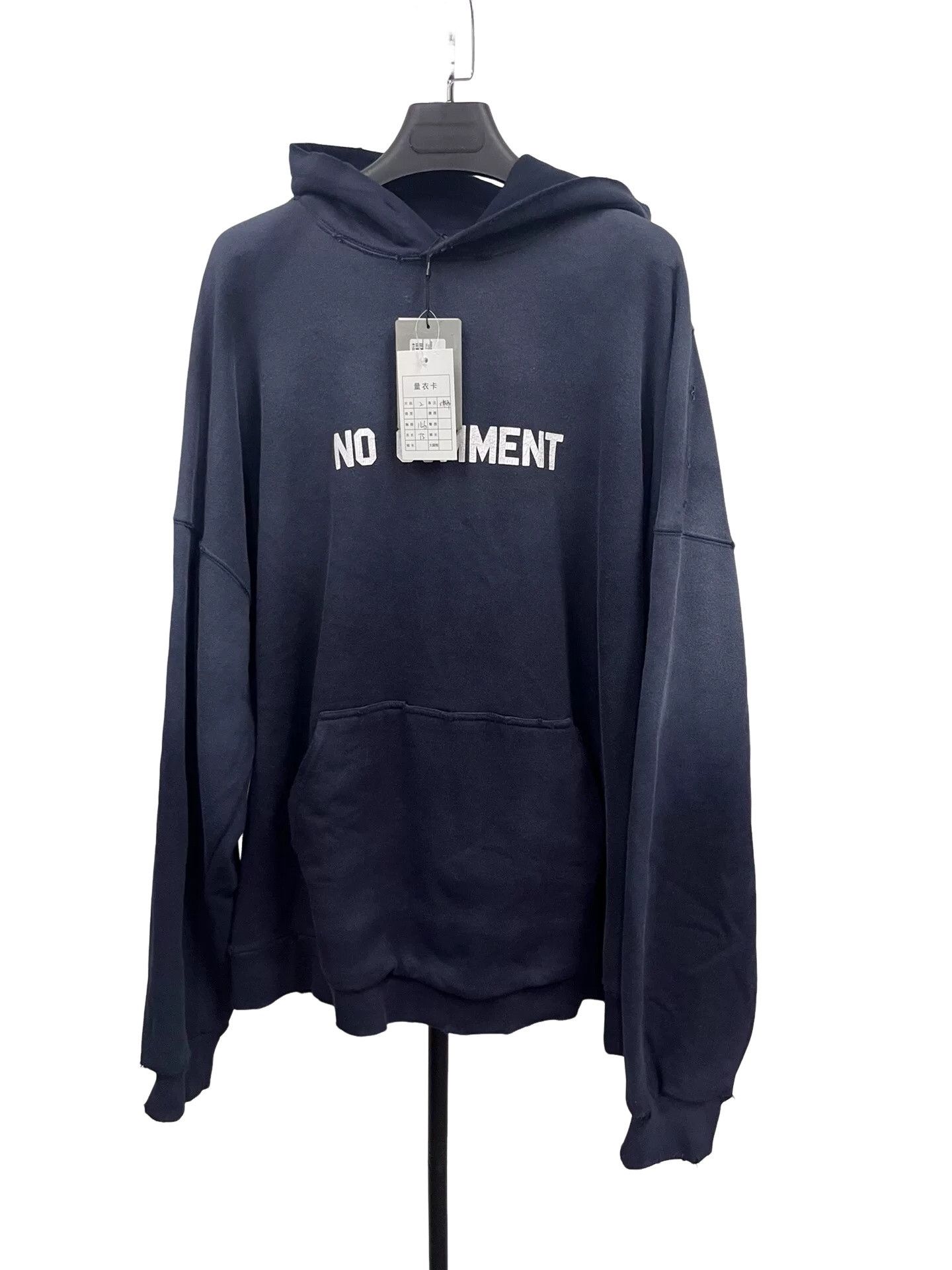 Balenciaga No Comment Hoodie | Grailed