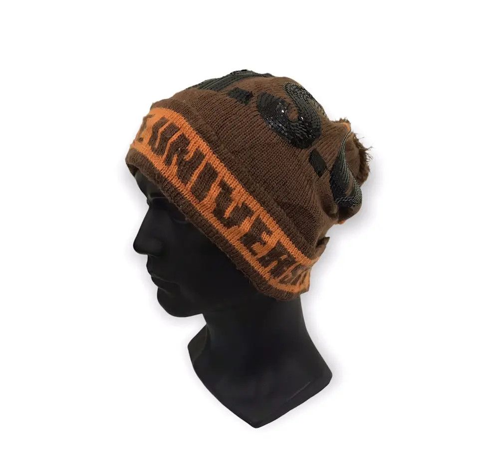 Japanese Brand Japanese Brand Spellout Beanie Hat Size ONE SIZE - 1 Thumbnail