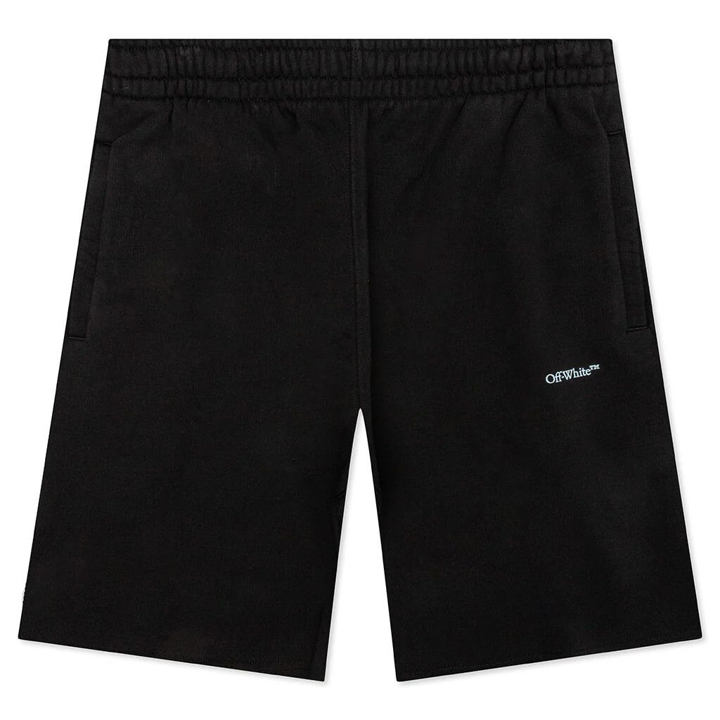 o1gr1nt0125 Marker Sweat Short in Black