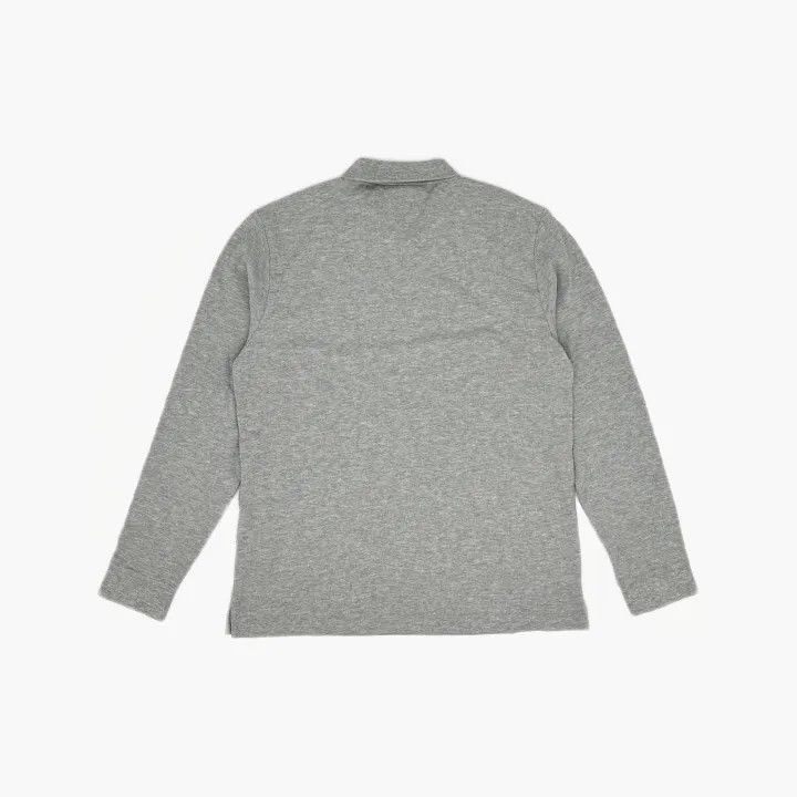 Burberry Burberry Burberry Long Sleeve Gray Polo Shirt-2507 Size US L / EU 52-54 / 3 - 2 Thumbnail