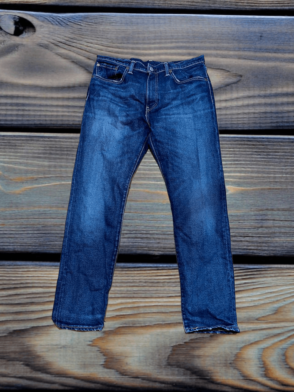 Levi's 504 blue jeans Y2K streetwear denim pants