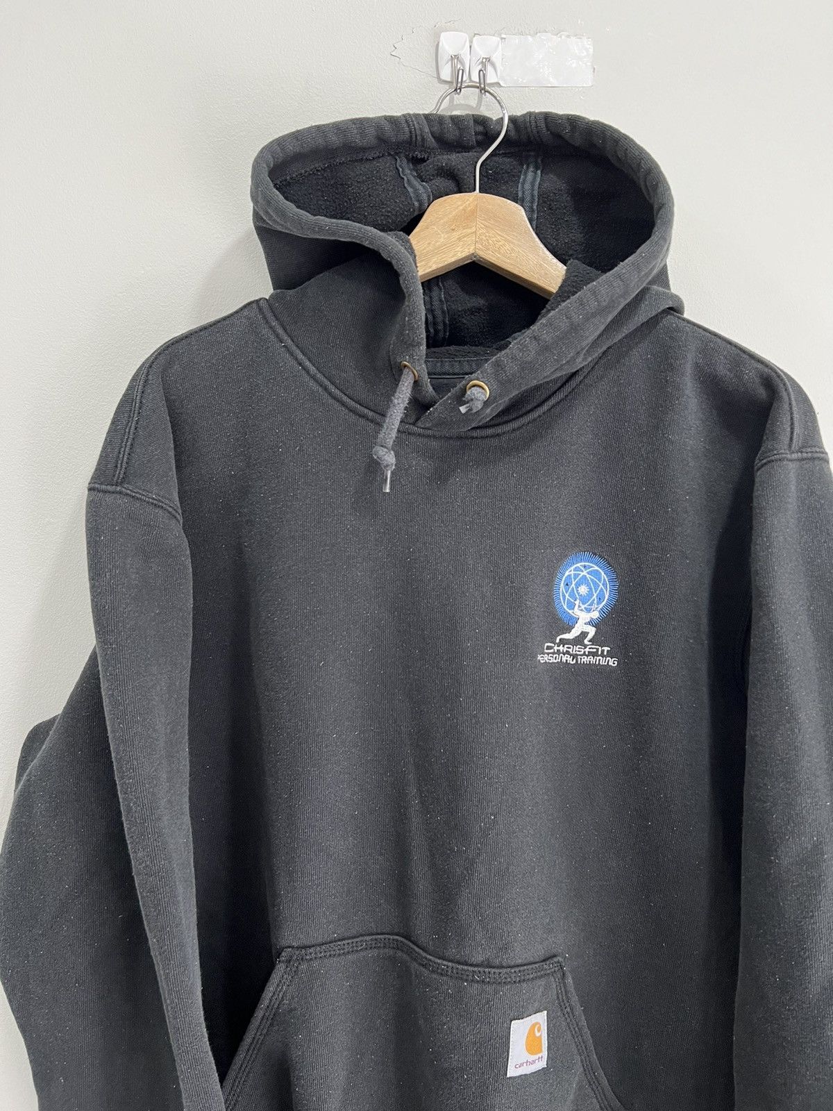 Carhartt × Vintage Vintage Carhartt Hoodie Sweater Size US L / EU 52-54 / 3 - 2 Thumbnail