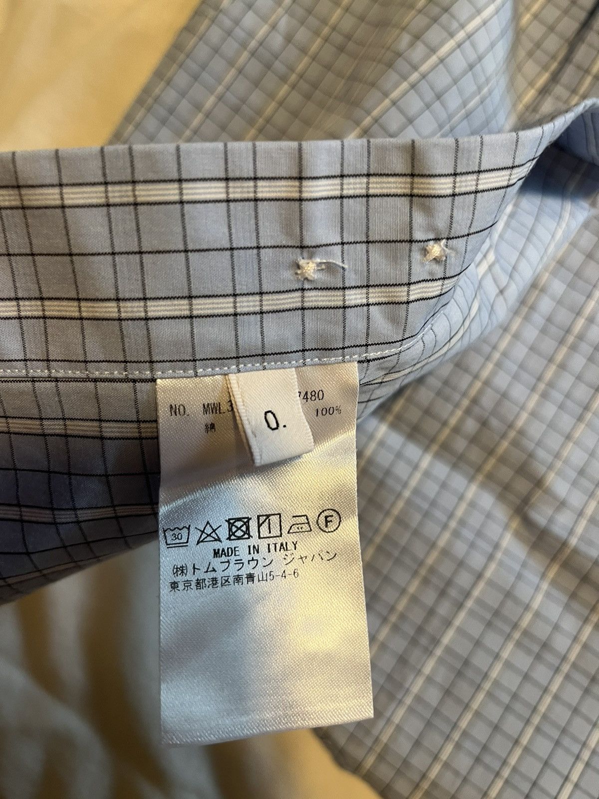 Thom Browne Thom Browne cotton shirt. Size US S / EU 44-46 / 1 - 6 Thumbnail