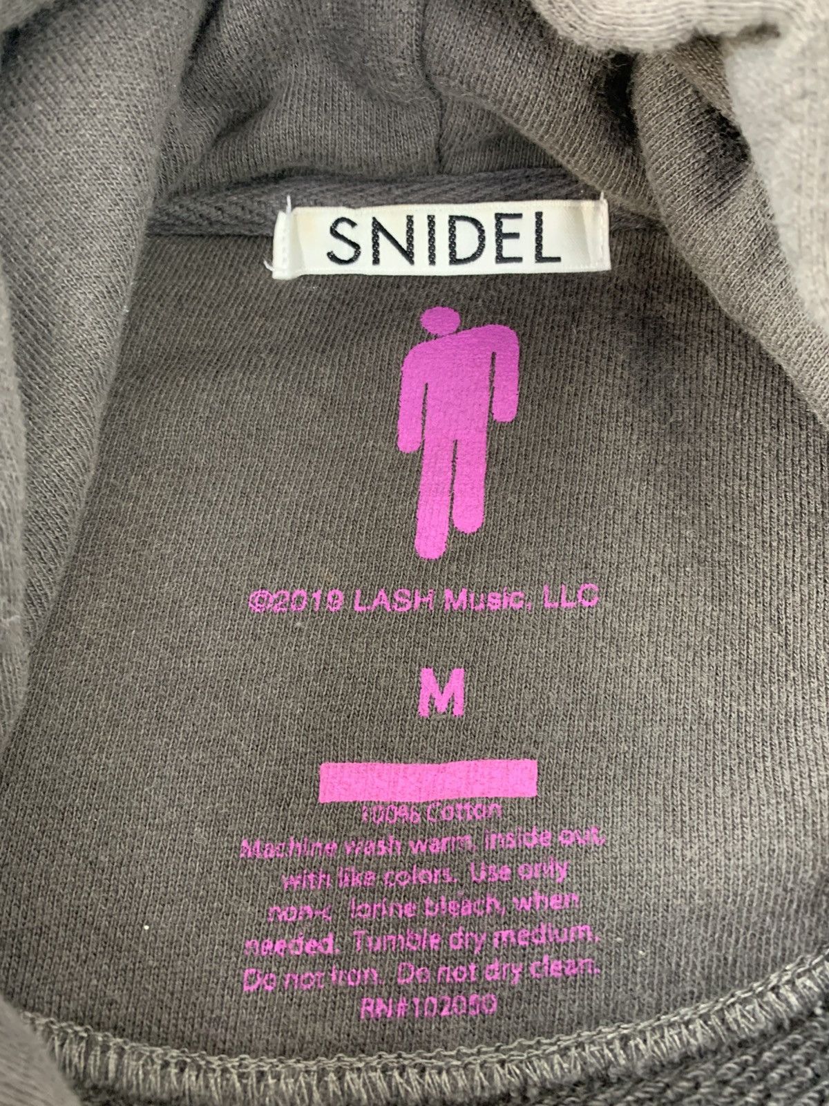 Billie Eilish Snidel x Billie Eilish Box Logo Album Hooded Sweatshirt Size L / US 10 / IT 46 - 6 Thumbnail