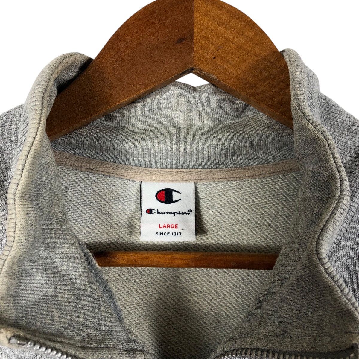 Champion CHAMPION Half Zipper Sweatshirt Size US L / EU 52-54 / 3 - 3 Thumbnail