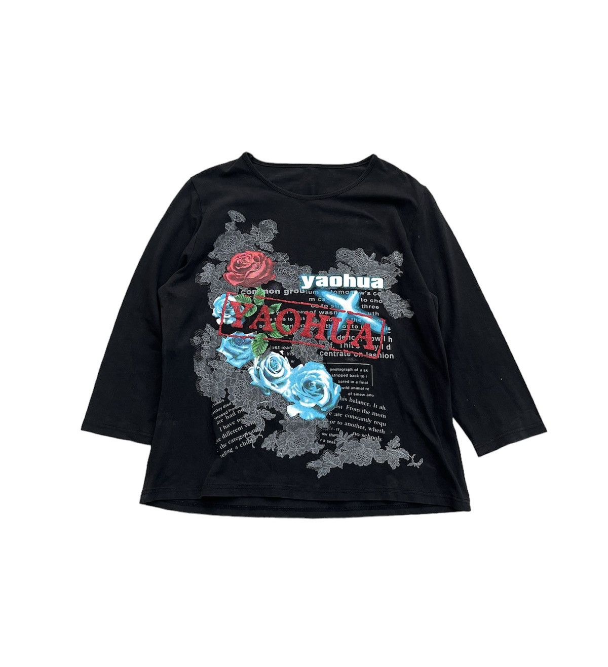SEDITIONARIES YAOHUA POEM FLOWER LONGSLEEVE