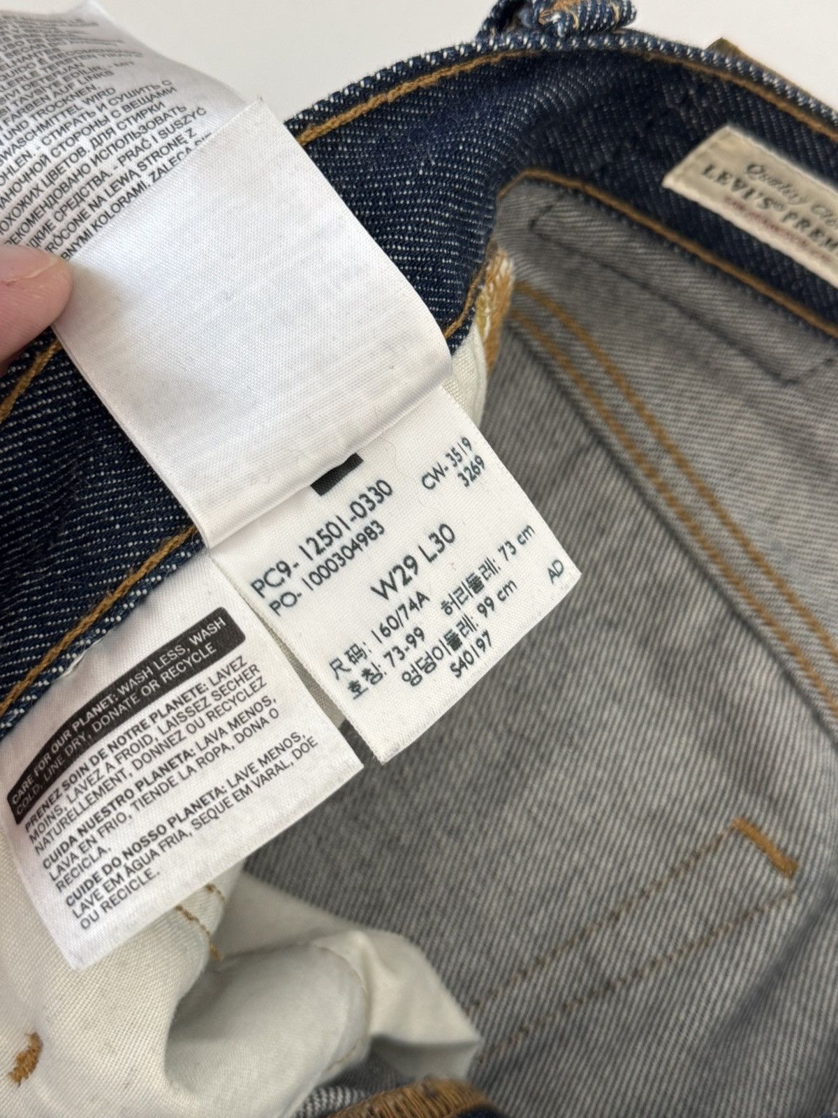 Levi's Levi’s 501 Premium ORIGINAL FIT WOMEN'S JEANS 29x30 Size 29" - 15 Thumbnail