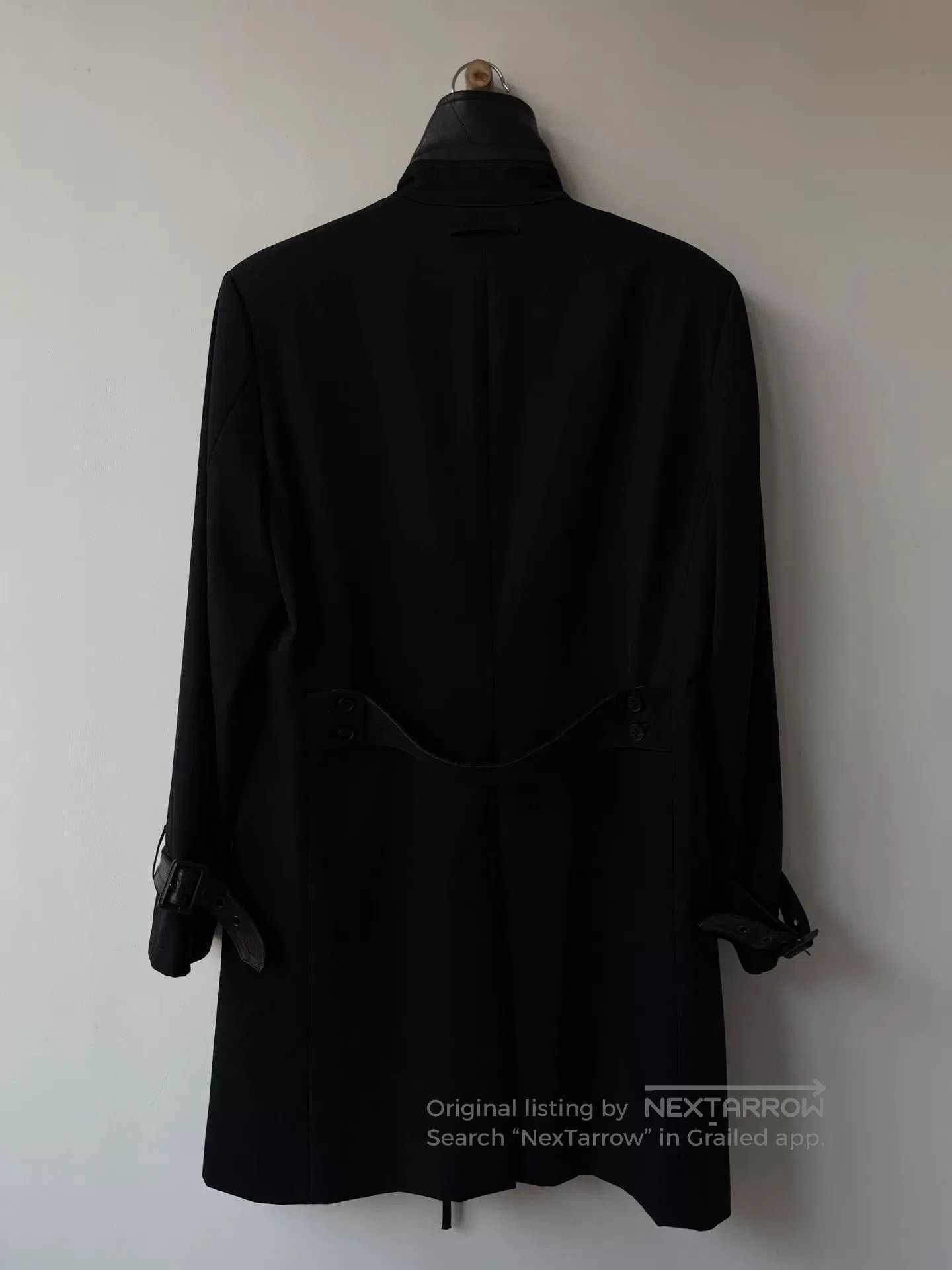 Jean Paul Gaultier Jean Paul Gaultier Wool Trench Coat. Size US L / EU 52-54 / 3 - 4 Thumbnail