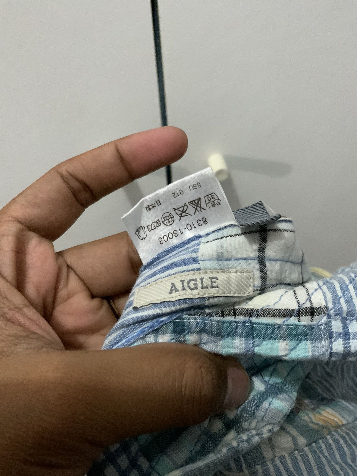 Aigle Aigel Japan Checked Outdoor Cap Size ONE SIZE - 11 Thumbnail