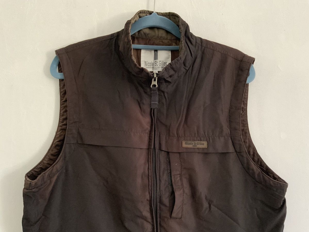 If Six Was Nine Nicole St Gilles Paris Fade Outdoor Vest Size US M / EU 48-50 / 2 - 4 Thumbnail