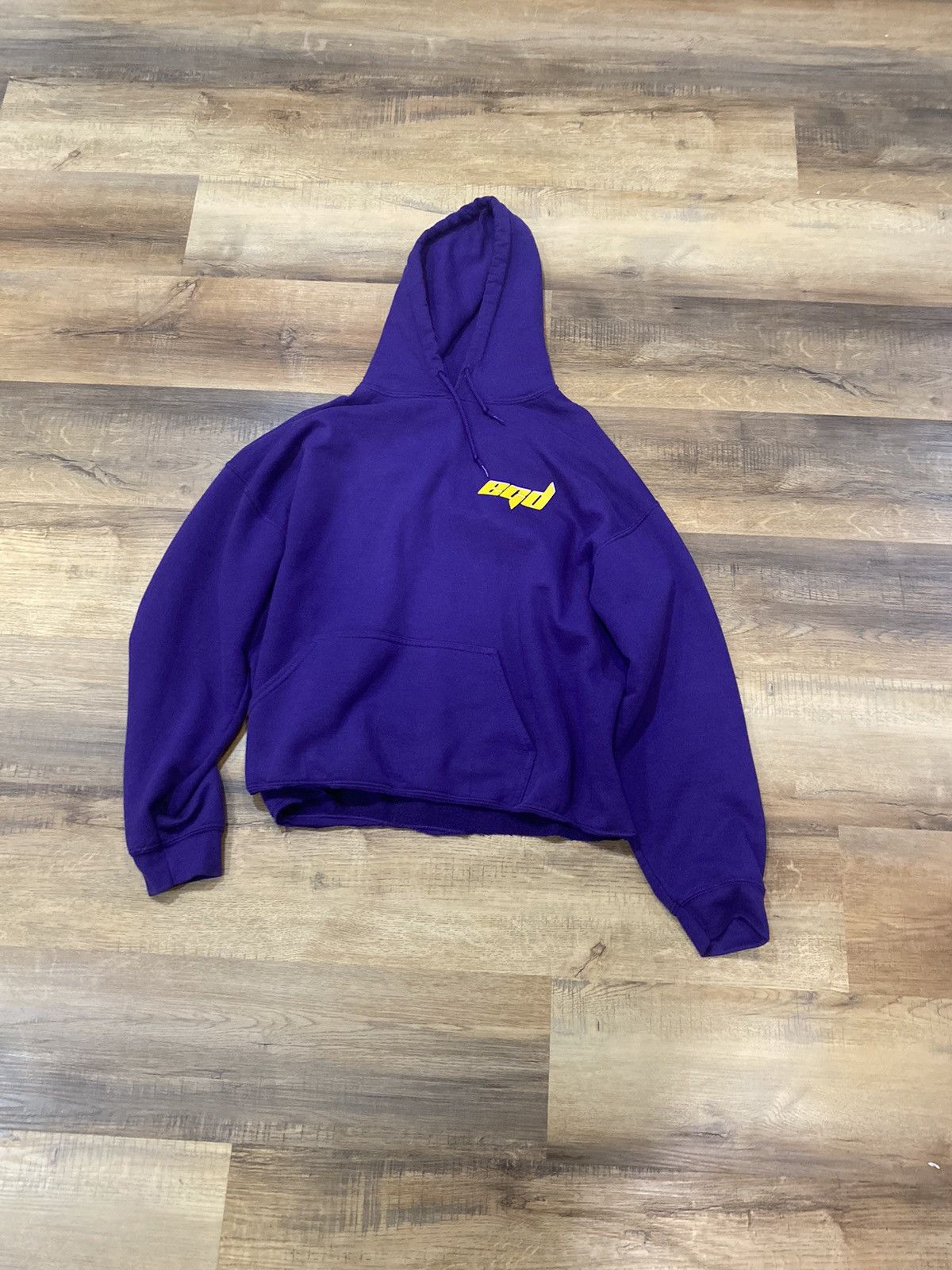 Playboy Play Boy Cropped Purple Hoodie Size US M / EU 48-50 / 2 - 1 Thumbnail
