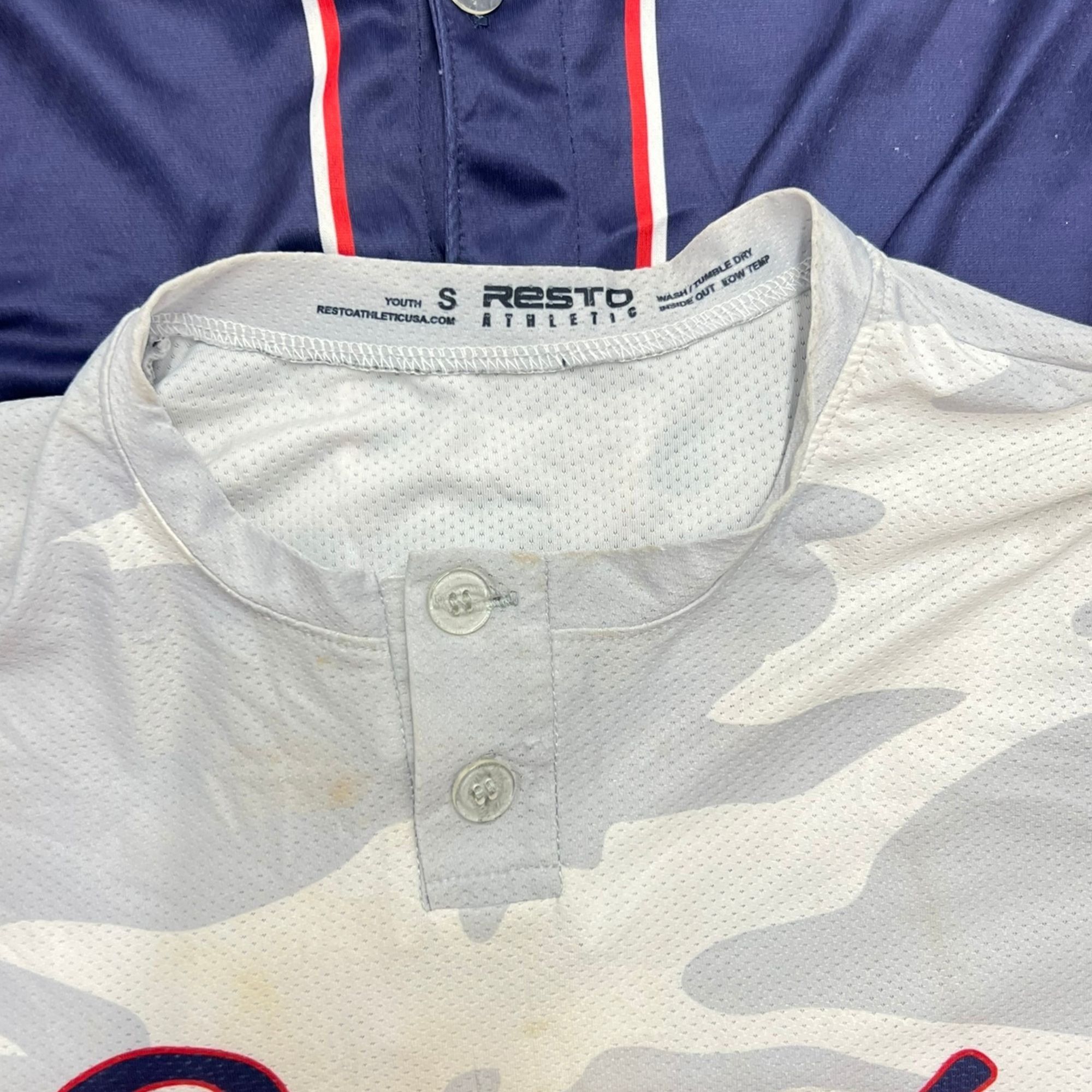Other T'ם Resto Athlete Jersey – Barrels #44 Scher – Blue & White Size US S / EU 44-46 / 1 - 4 Thumbnail