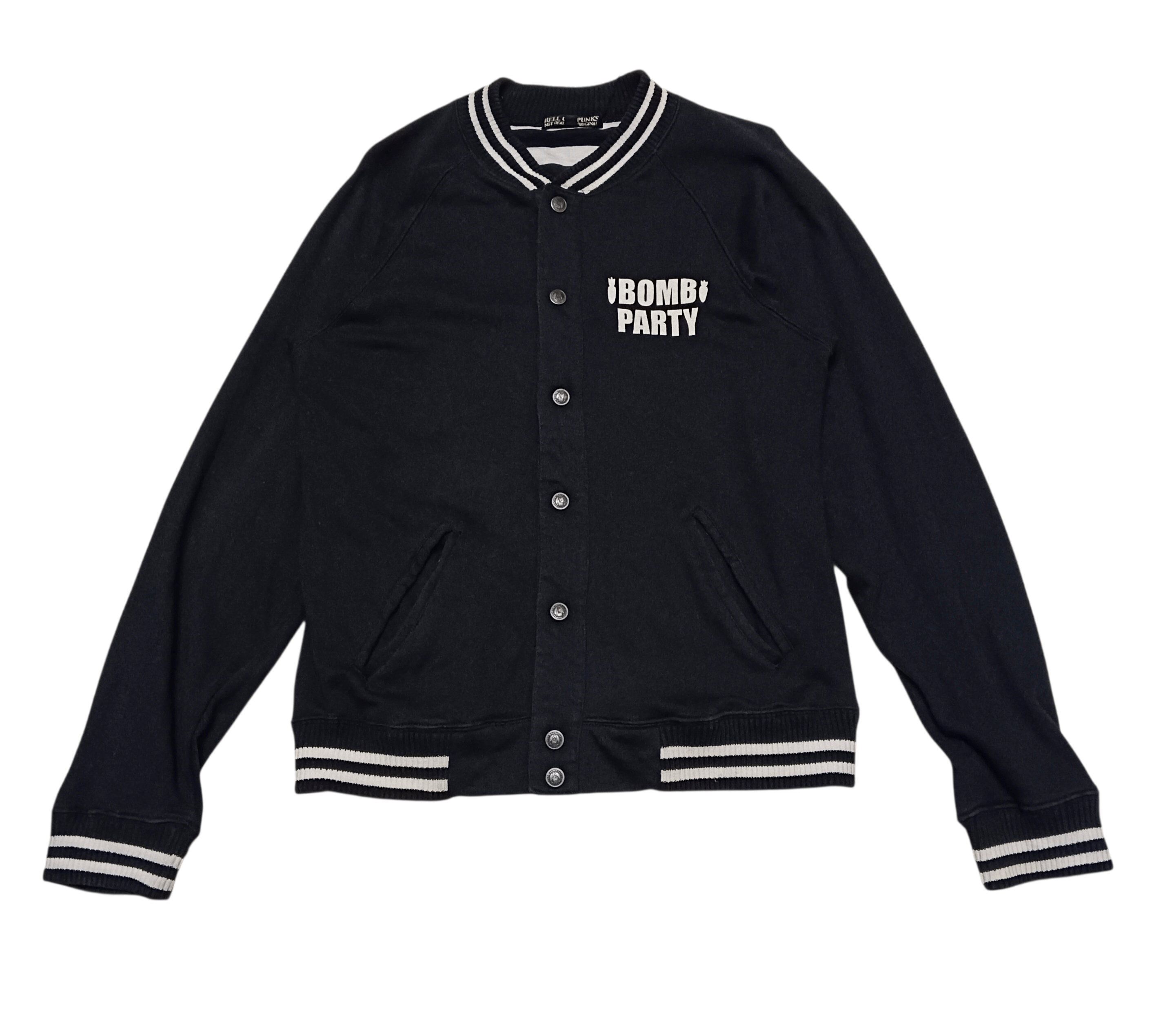 Japanese Brand Hellcat Punks Bomb Party Varsity Light Jacket Size US M / EU 48-50 / 2 - 2 Thumbnail
