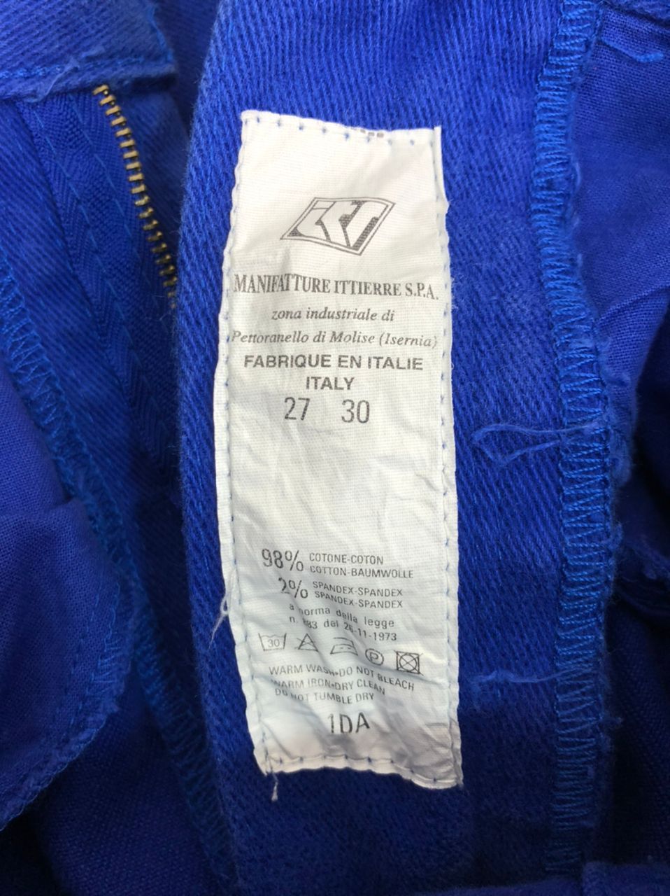 Versace Jeans Couture × Vintage Vintage Versace Jeans Couture Blue Denim Jeans Size 26" / US 2 / IT 38 - 6 Thumbnail