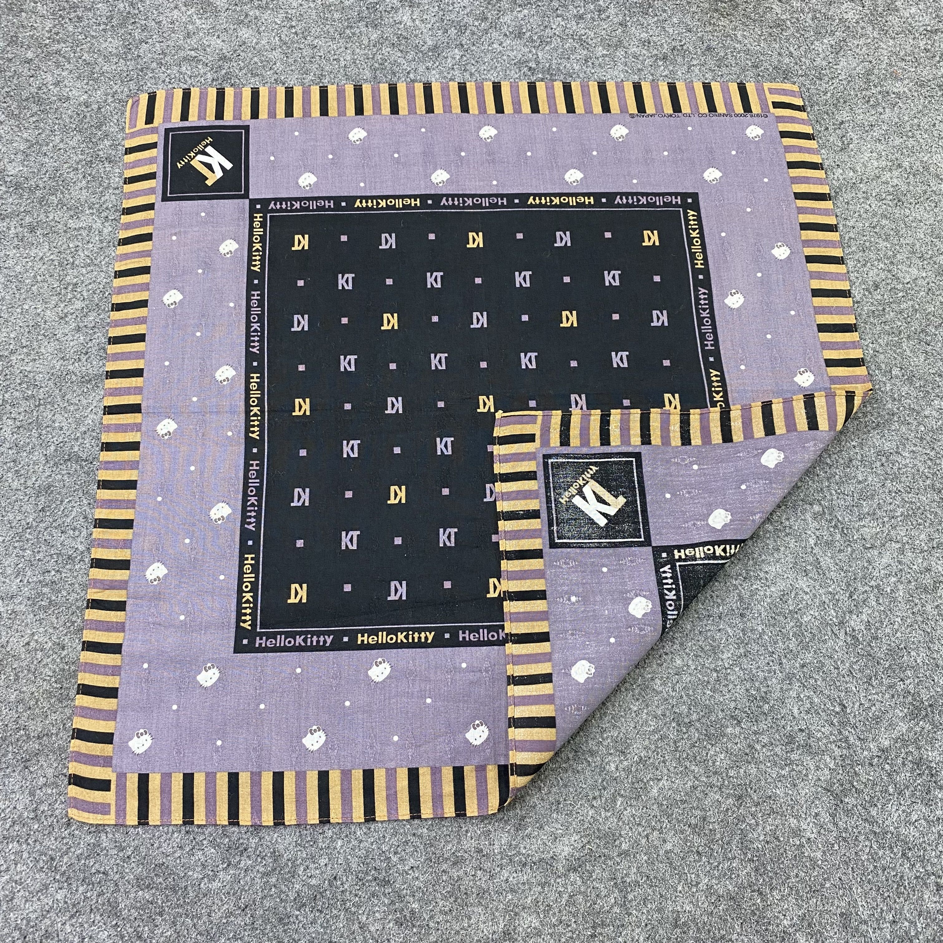 Anime Hello Kitty Handkerchief Neckerchief Pocketsquare-B1455 Size ONE SIZE - 5 Thumbnail