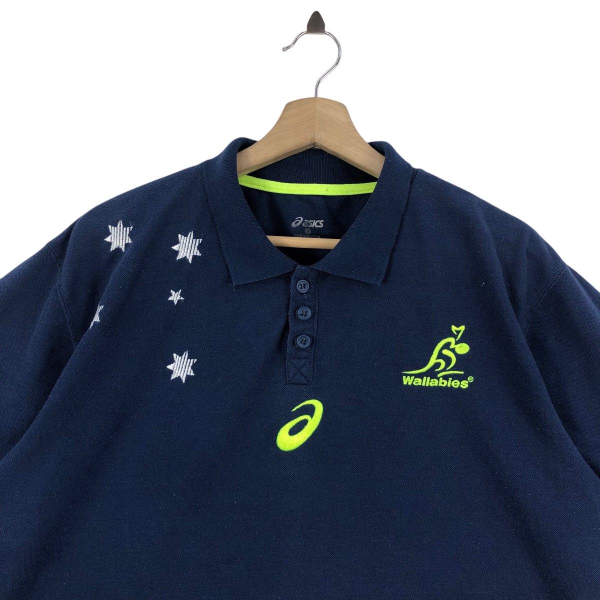 Asics Asics WALLABIES Polos Rugby Australia National Team Size US XXL / EU 58 / 5 - 2 Thumbnail