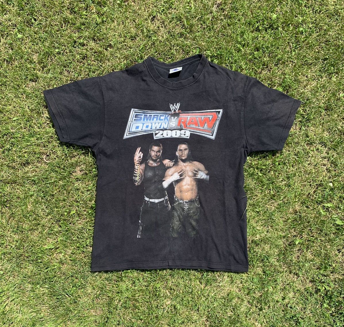 Vintage 2009 Hardy Brothers Jeff Hardy and Matt Hardy Tee