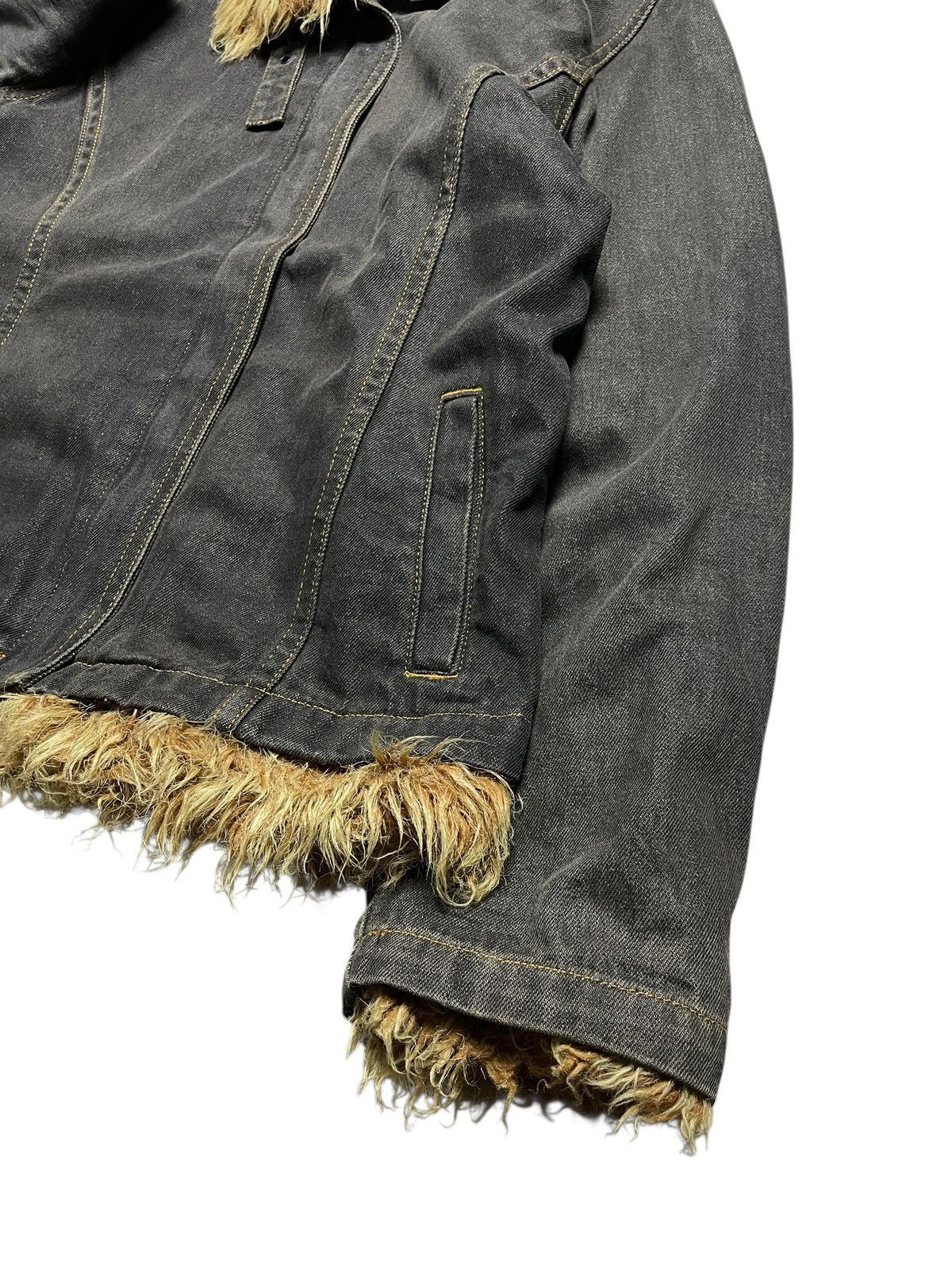 14th Addiction 2000’s El.Road - Vkei Style Trim Fur Jacket Size US M / EU 48-50 / 2 - 16 Thumbnail